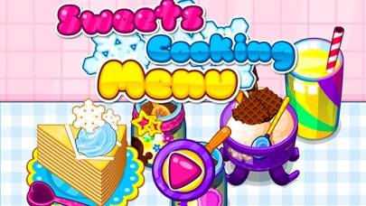 Sweets Cooking Menu iOS