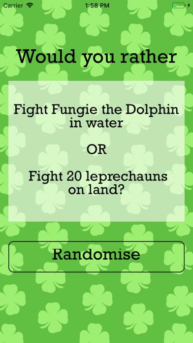 Would You Rather Irish Edition iOS