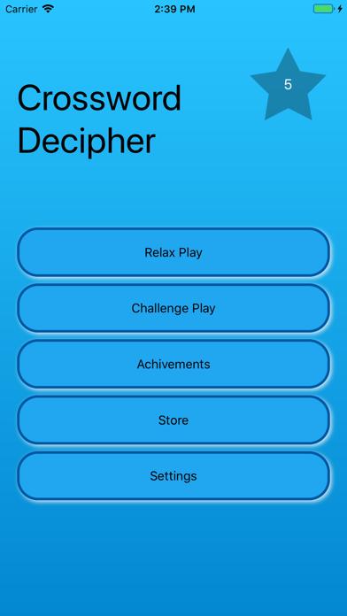 Crossword Decipher iOS