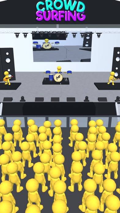 Crowd Surfing 3D iOS