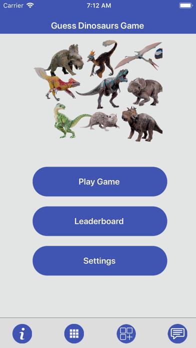 Dinosaurs Quiz Game iOS