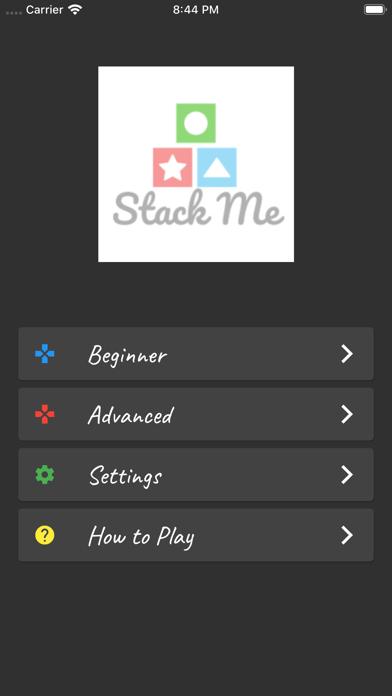 Stack Me Puzzle Game iOS