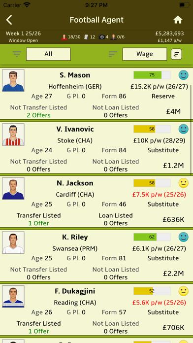 Football Agent iOS