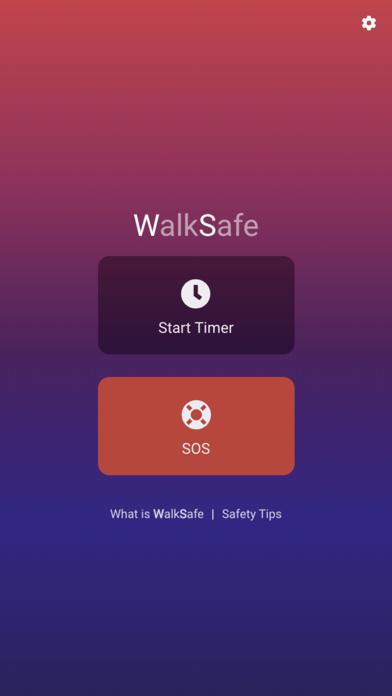 WalkSafe - Emergency SOS Timer iOS