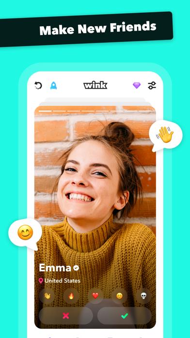 Wink - make new snap friends iOS