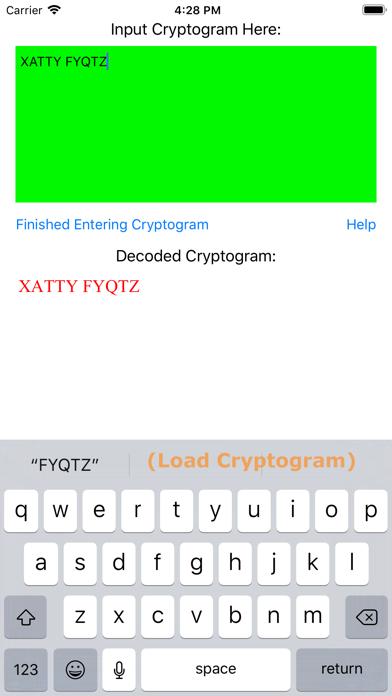 Cryptogram-Assistant iOS