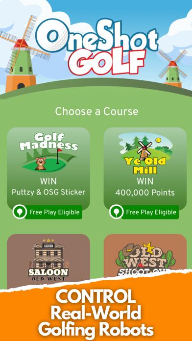 OneShot Golf: Robot Golf & Win iOS