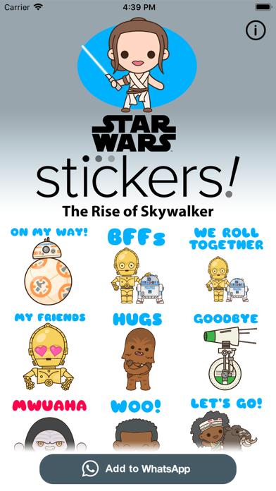 The Rise of Skywalker Stickers iOS