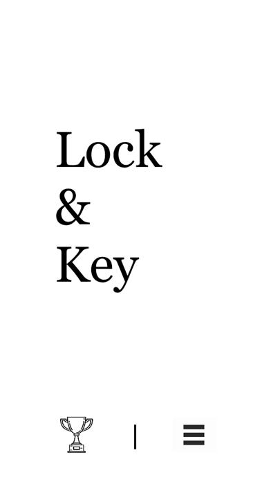 Lock & Key iOS