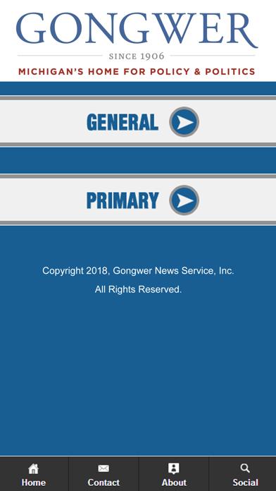 2020 Michigan Elections iOS