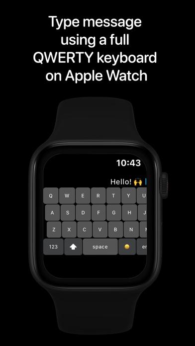 Slideboard Keyboard for Watch iOS