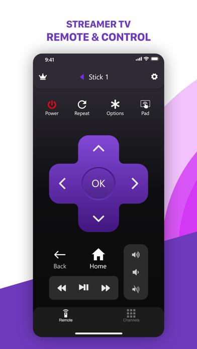 Pad plus Streamer Remote Control iOS