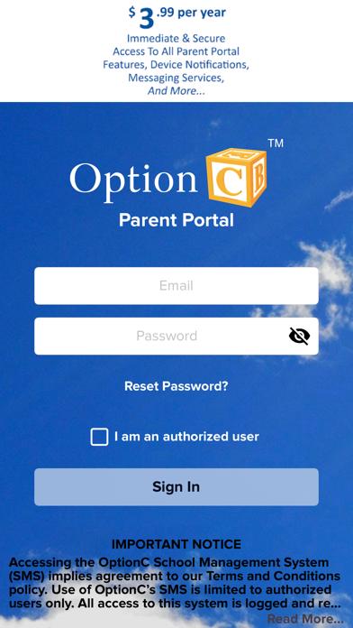 OptionC Parent iOS