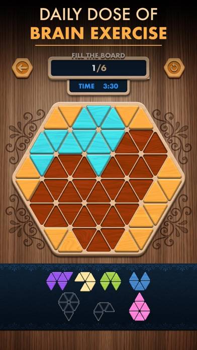 Woody Poly Block Hexa Triangle iOS