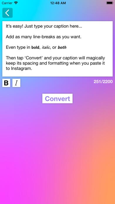Spacie - Clean Line Breaks iOS