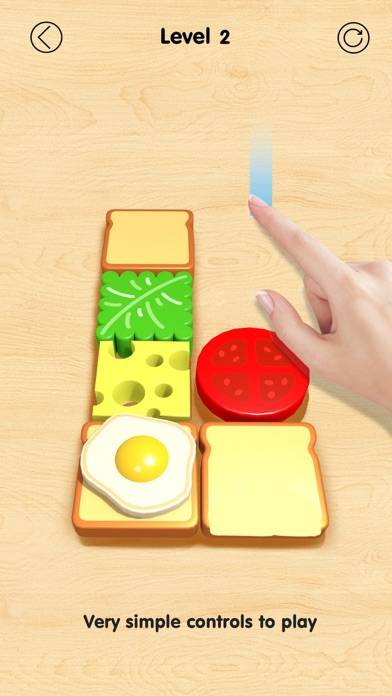 Sandwich Make: Bread Wrap Up iOS