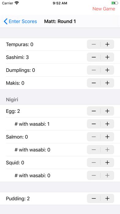 Sushi Go Scoring! iOS