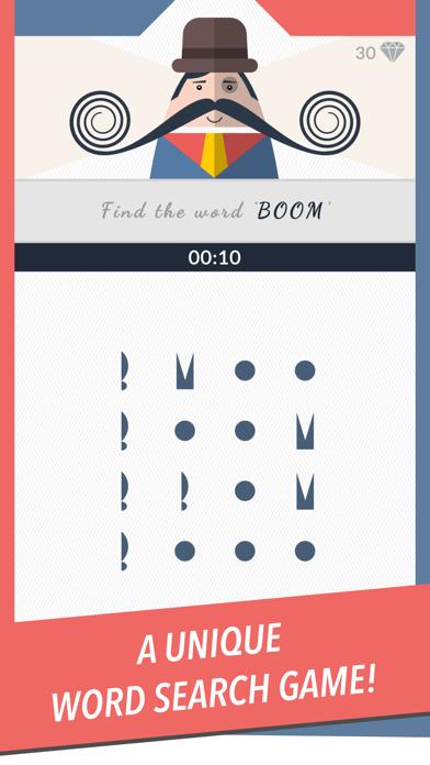 Mr. Mustachio : Word Search iOS