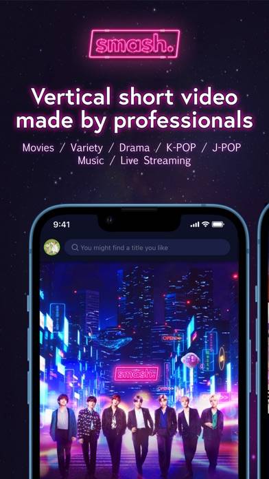 smash. - Vertical Theater iOS