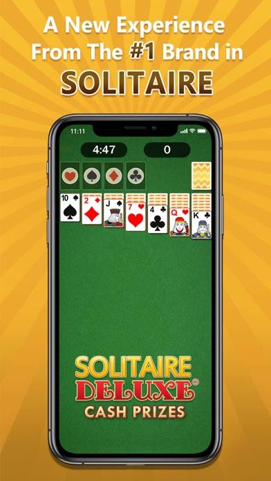 Solitaire Deluxe Cash Prizes iOS