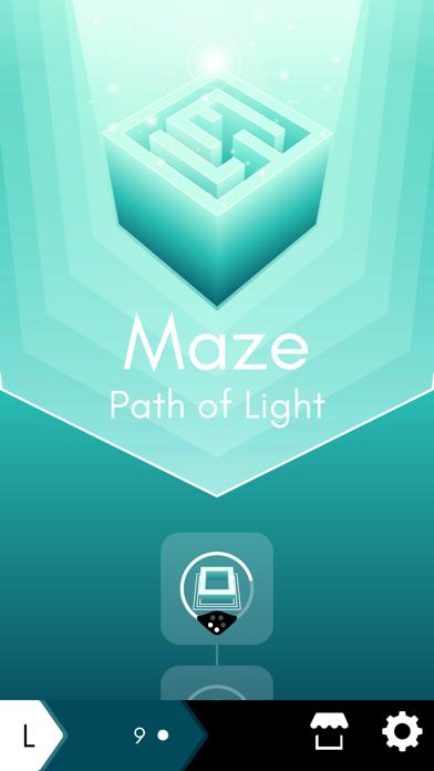 Maze: path of light iOS