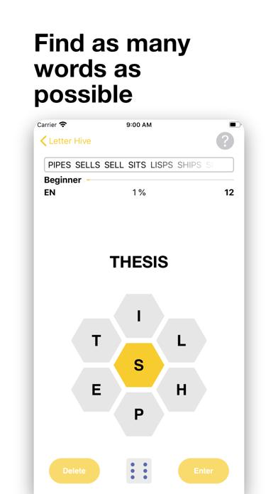 Letter Hive iOS