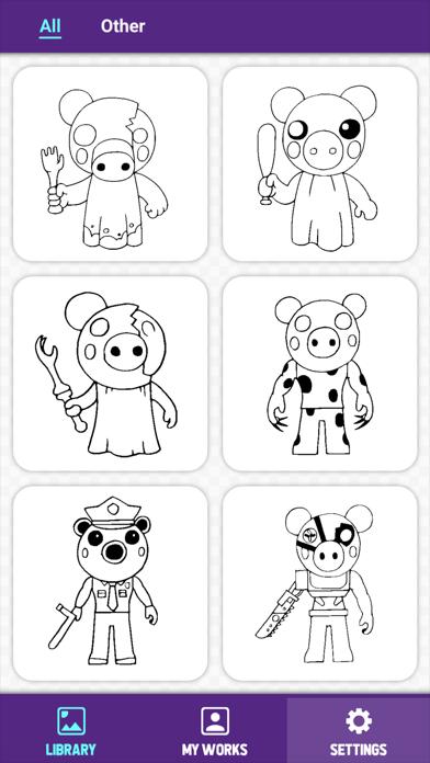 Piggy Coloring And Drawing! iOS
