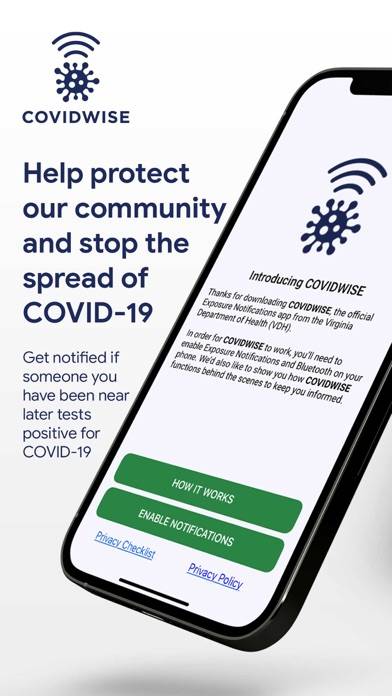 COVIDWISE iOS