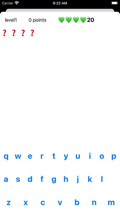 Accessible Hangman iOS