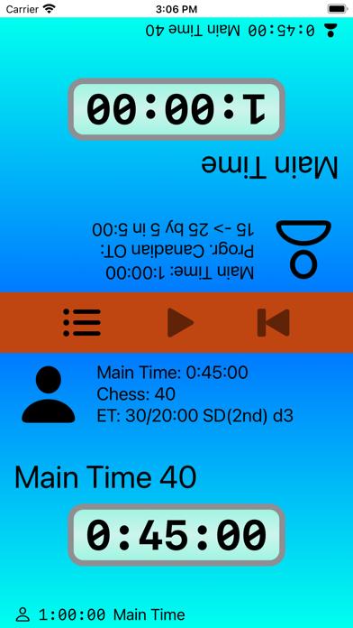 Game Clock (Chess, Go, Shogi) iOS