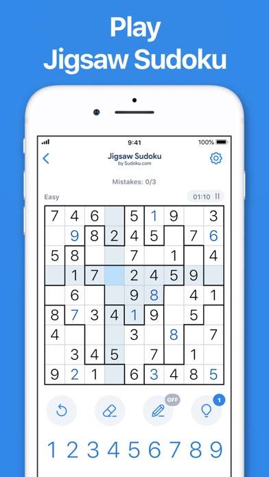 Jigsaw Sudoku by Sudoku.com iOS