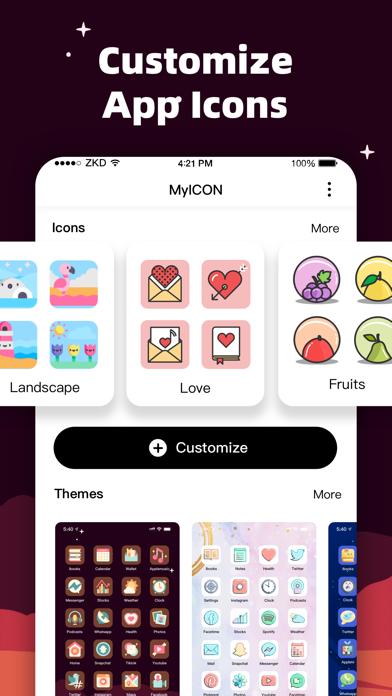 MyICON Changer – Icon Themer iOS