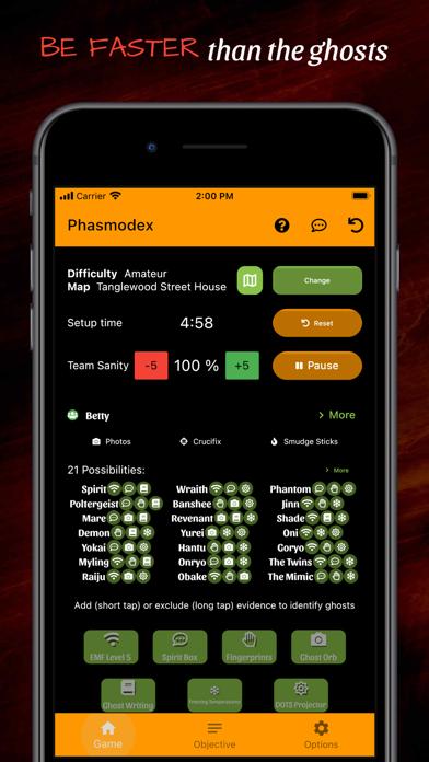 Phasmodex Phasmophobia helper iOS