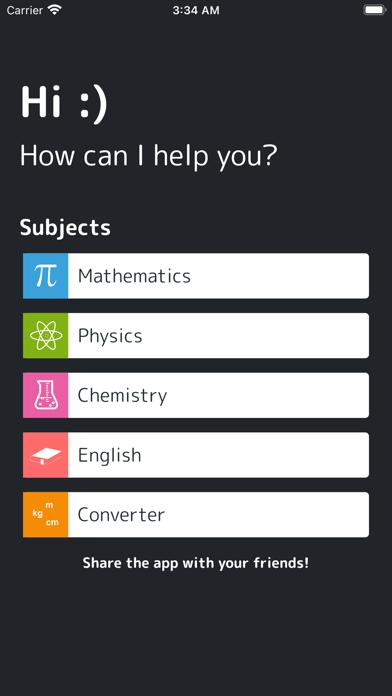 Oh My Homework iOS