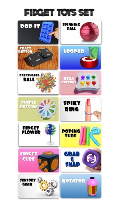 Sensory Fidget Toys No Anxiety iOS