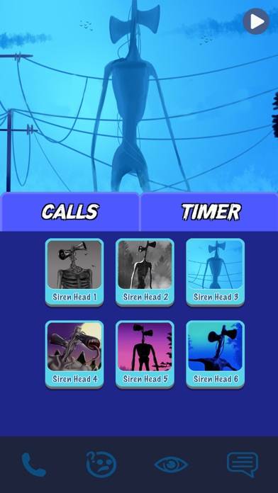 Fear Siren Head Cards iOS