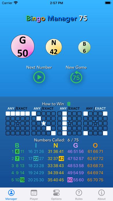 Bingo Manager iOS