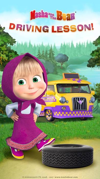 Masha and the Bear. Car Games iOS