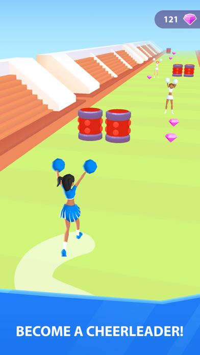 Cheerleader Run 3d iOS