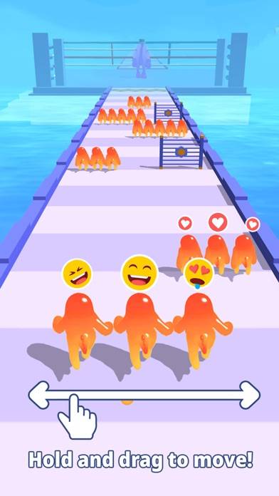 Dino Runner 3D: Blob Clash iOS