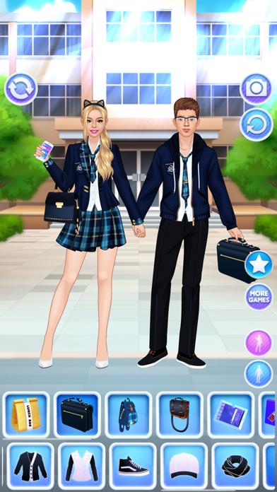 High School Couple Makeover iOS