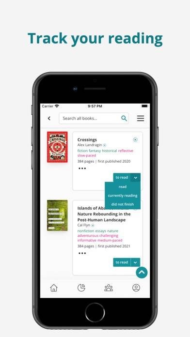 StoryGraph: Reading Tracker iOS