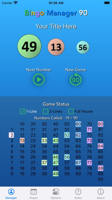Bingo Manager 90 iOS
