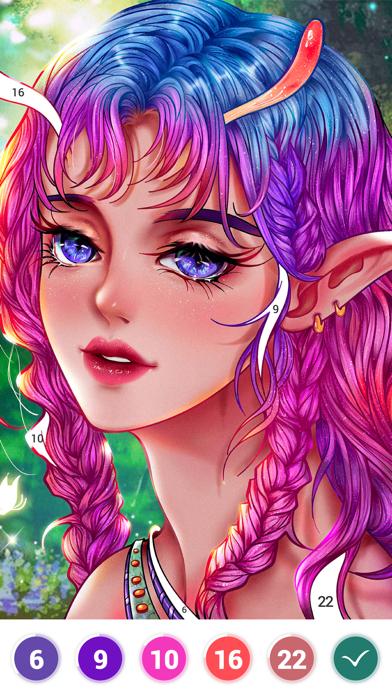 Art Number Coloring Book iOS