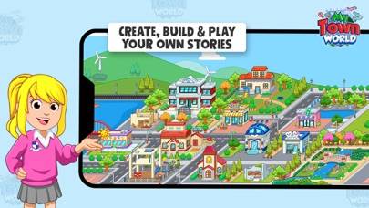 My Town World Games for Kids iOS
