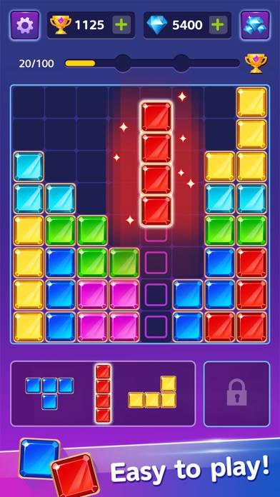 Bling block iOS
