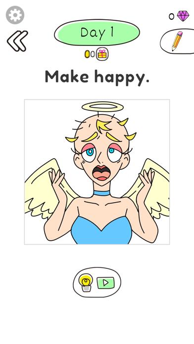 Draw Happy Angel :Drawing Game iOS