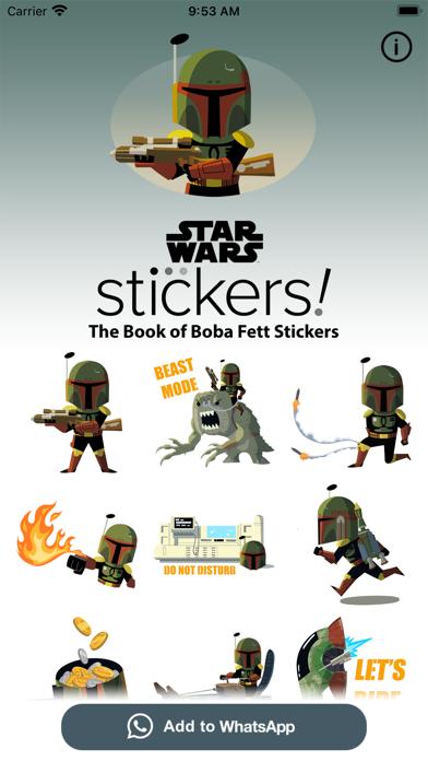 The Book of Boba Fett Stickers iOS