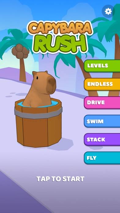 Capybara Rush iOS