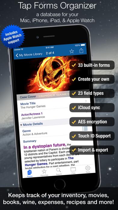 Tap Forms Database iOS